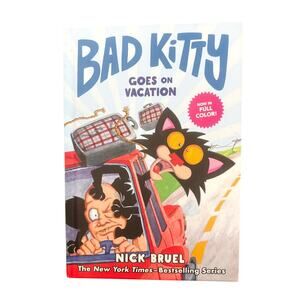 Bad Kitty Goes on Vacation by Nick Bruel Graphic Novel Hardcover